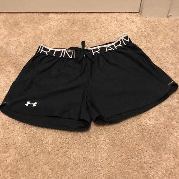 Under Armour Pants - Under Armor black drawstring shorts Under Armour Pants - Under Armor black drawstring shorts